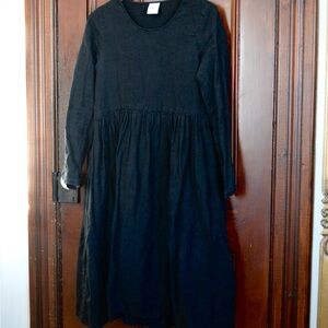 Son de Flor linen smock dress